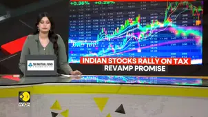 Indian Stocks Rally as Modi’s Tax Cuts Ease Trade Tension Concerns 