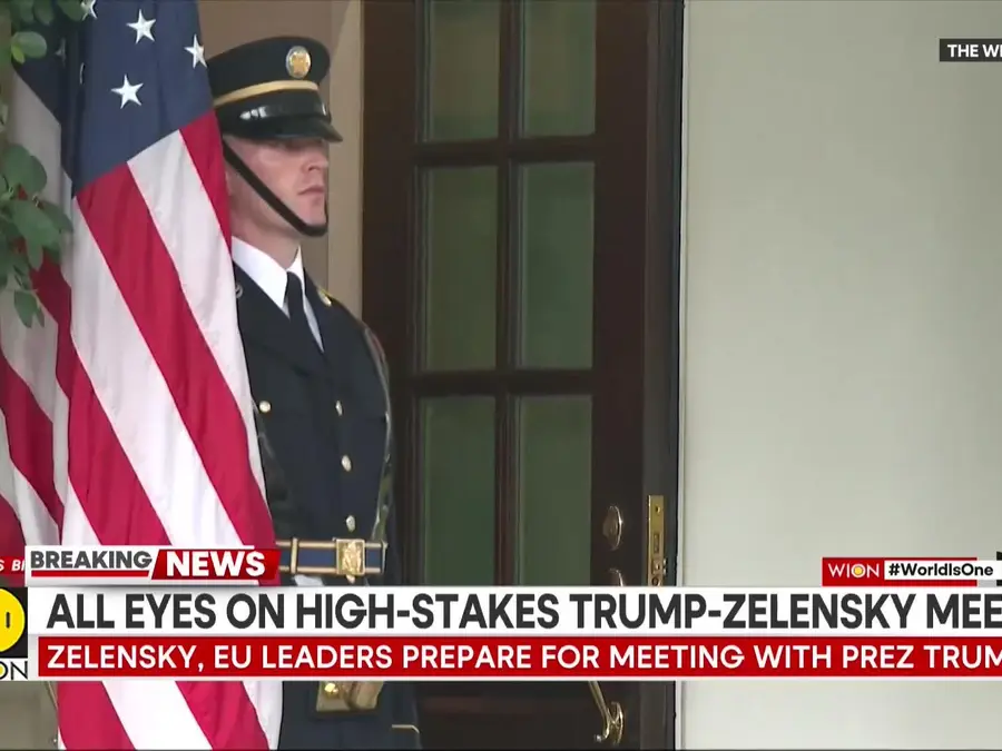 BREAKING: Zelensky arrives at the White House | Trump Zelensky hold high-stakes talks