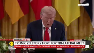Trump-Zelensky meet: Trump Says He Will Call President Putin After Meeting