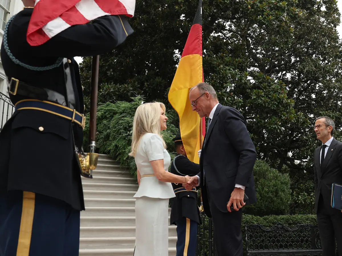 German Chancellor Friedrich Merz