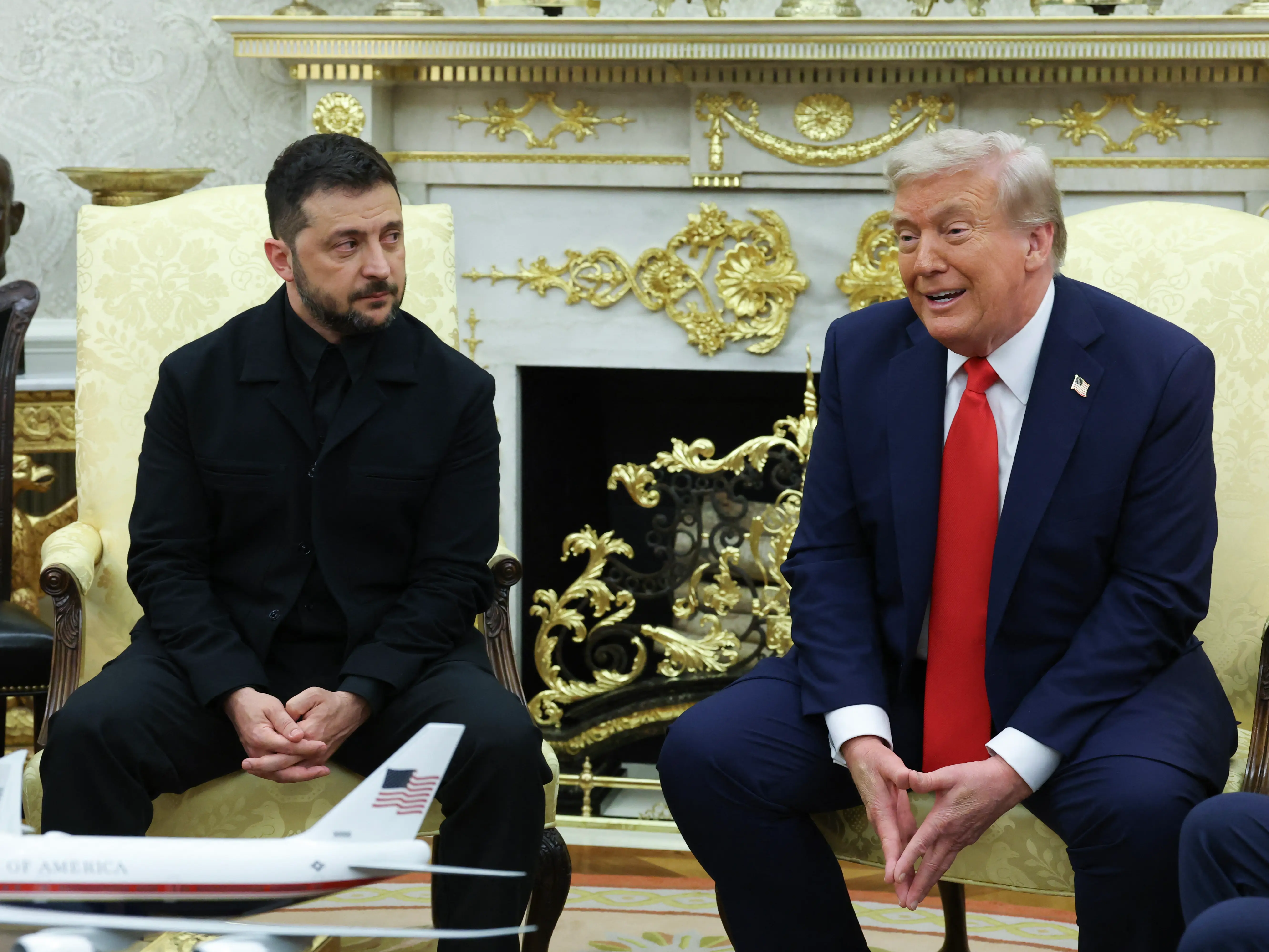 'I can’t believe it, I love it': Trump reacts as Zelensky ditches military gear for all-black suit 'I can’t believe it, I love it': Trump reacts as Zelensky ditches military gear for all-black suit