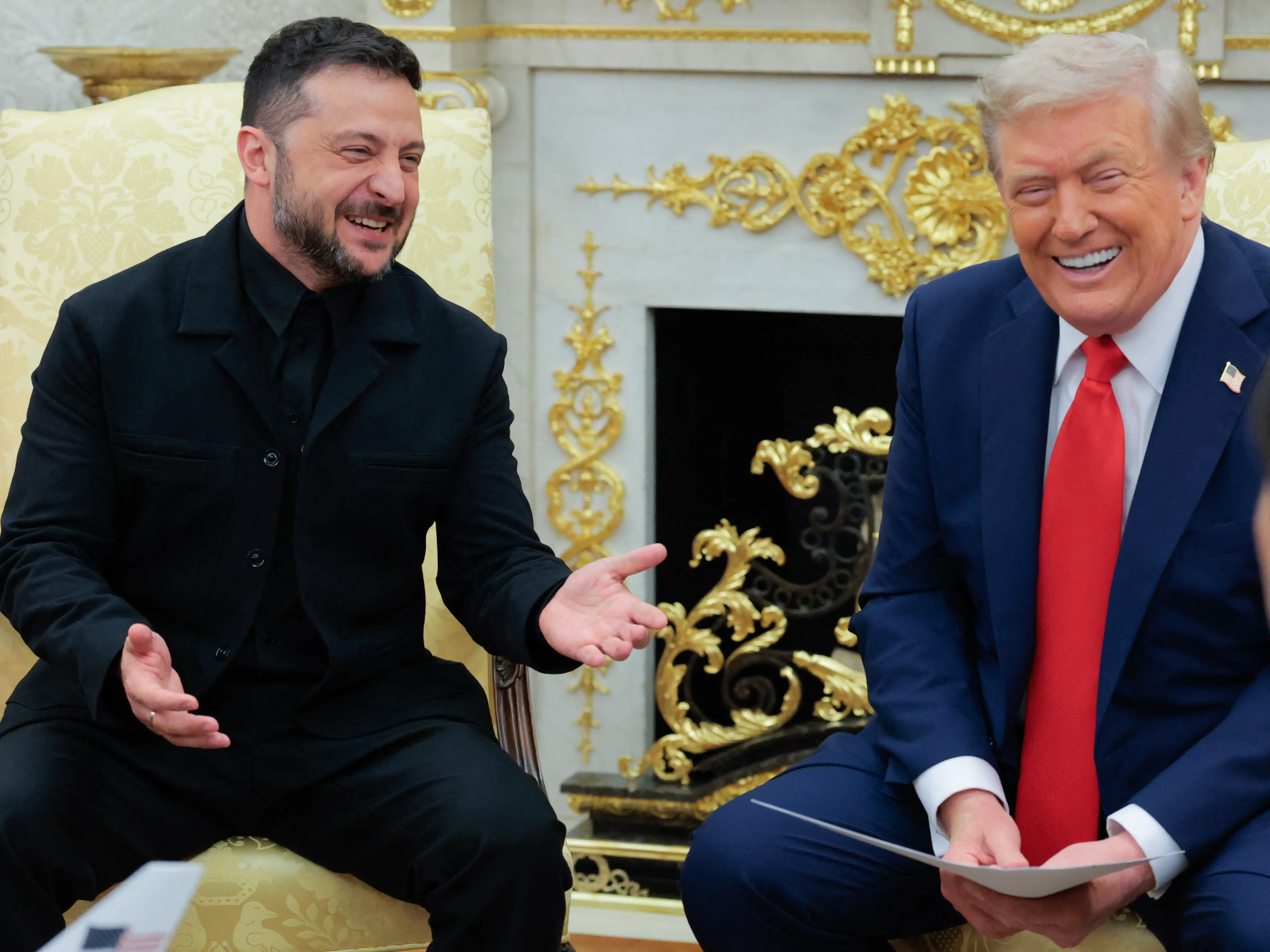 Watch | 'I apologise': Reporter who mocked Zelensky’s clothes last time now says Ukrainian president looks 'fabulous' Watch | 'I apologise': Reporter who mocked Zelensky’s clothes last time now says Ukrainian president looks 'fabulous'