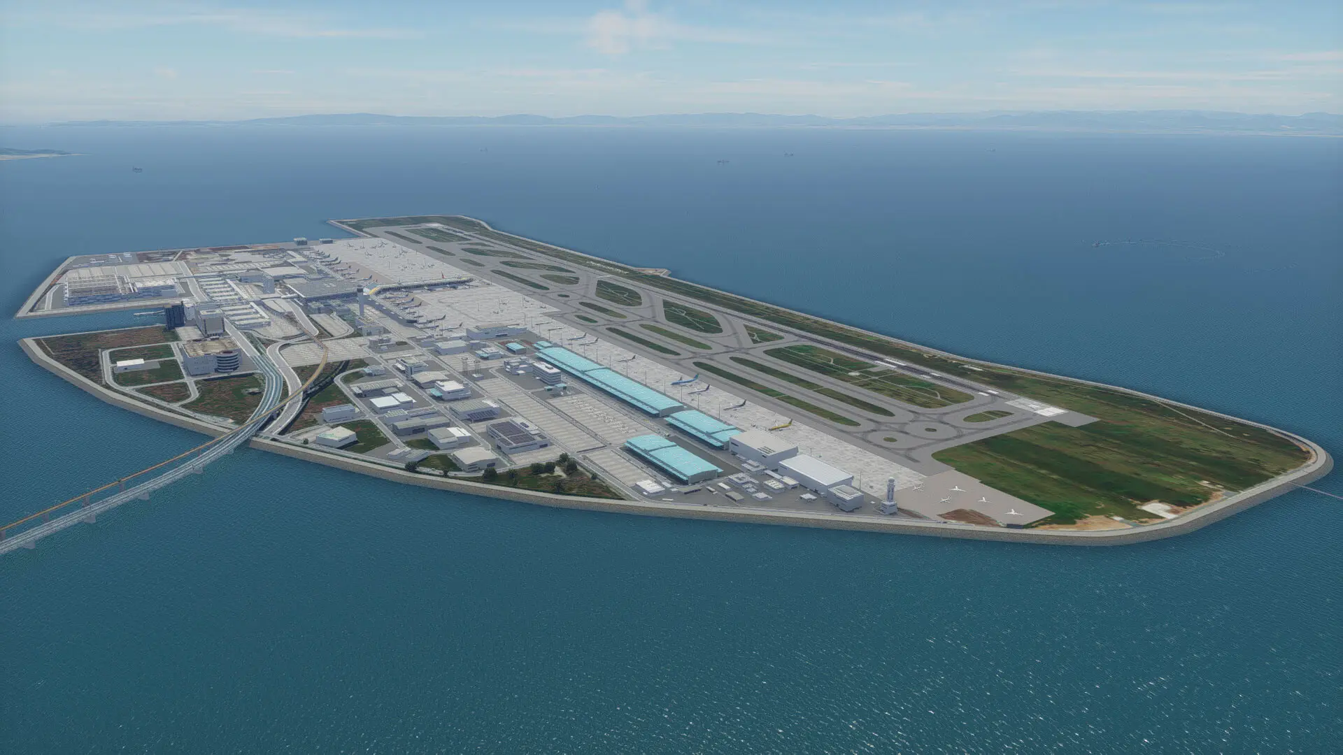 1. Kansai International Airport, Osaka, Japan