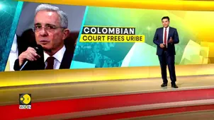 Colombian appeals court orders release of former president Alvaro Uribe from house arrest