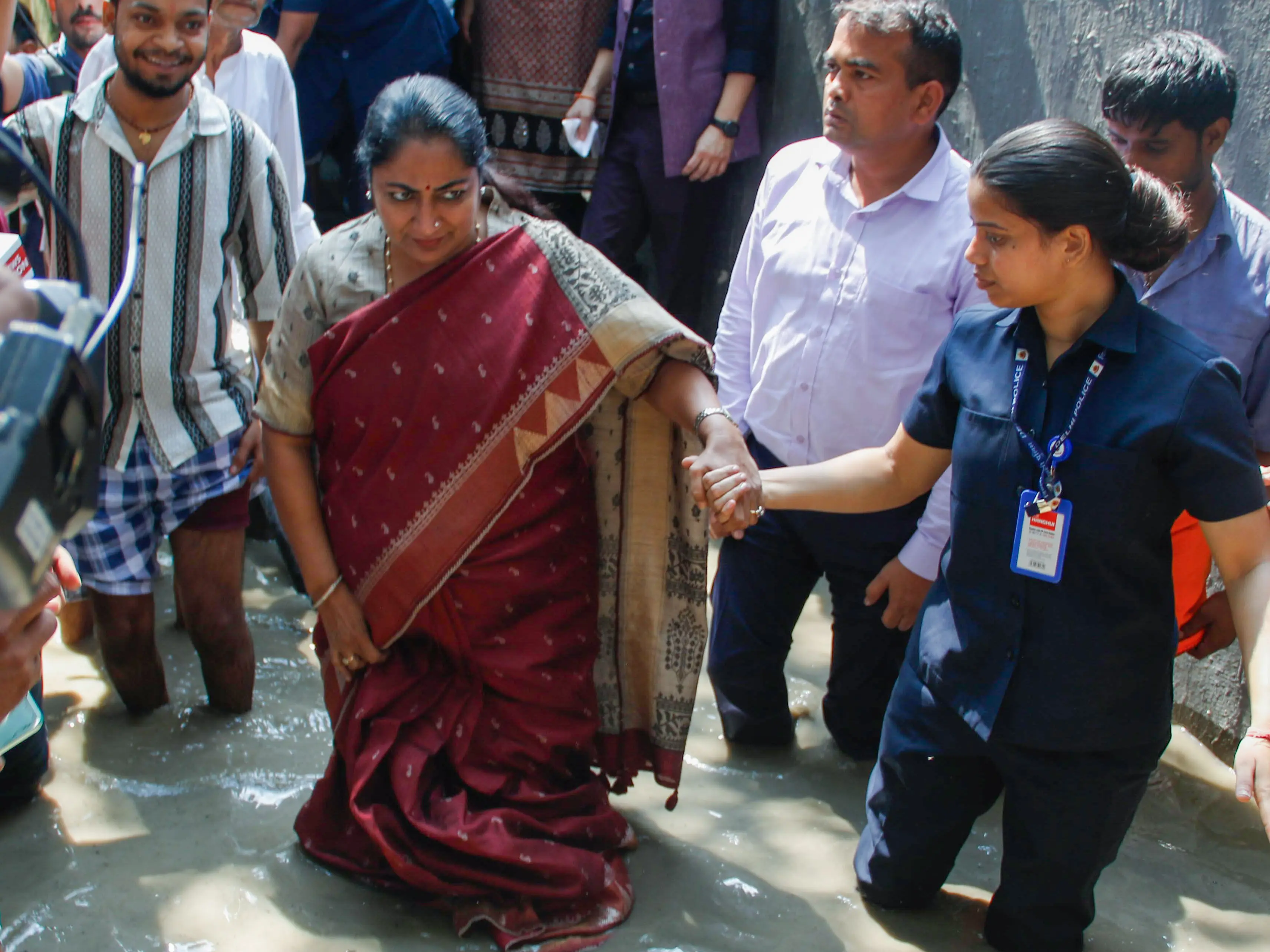 Yamuna swells to danger mark, water enters homes — but Delhi CM Rekha Gupta insists 'no flood-like situation' Yamuna swells to danger mark, water enters homes — but Delhi CM Rekha Gupta insists 'no flood-like situation'