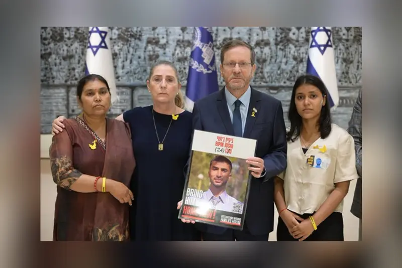 Israeli President calls for release of Nepali hostage in Hamas captivity Israeli President calls for release of Nepali hostage in Hamas captivity