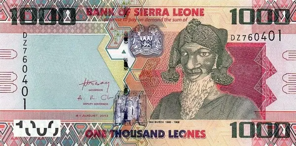 Sierra Leonean leone (SLL)