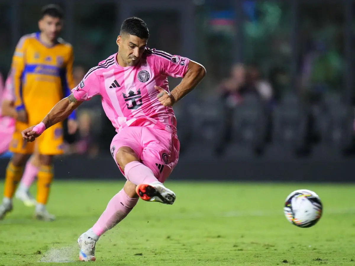 Suarez scores penalty in each half to see Miami through against Tigres in Messi’s absence