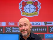 Former Man Utd coach Ten Hag hopes for fresh start at rebuilding Leverkusen