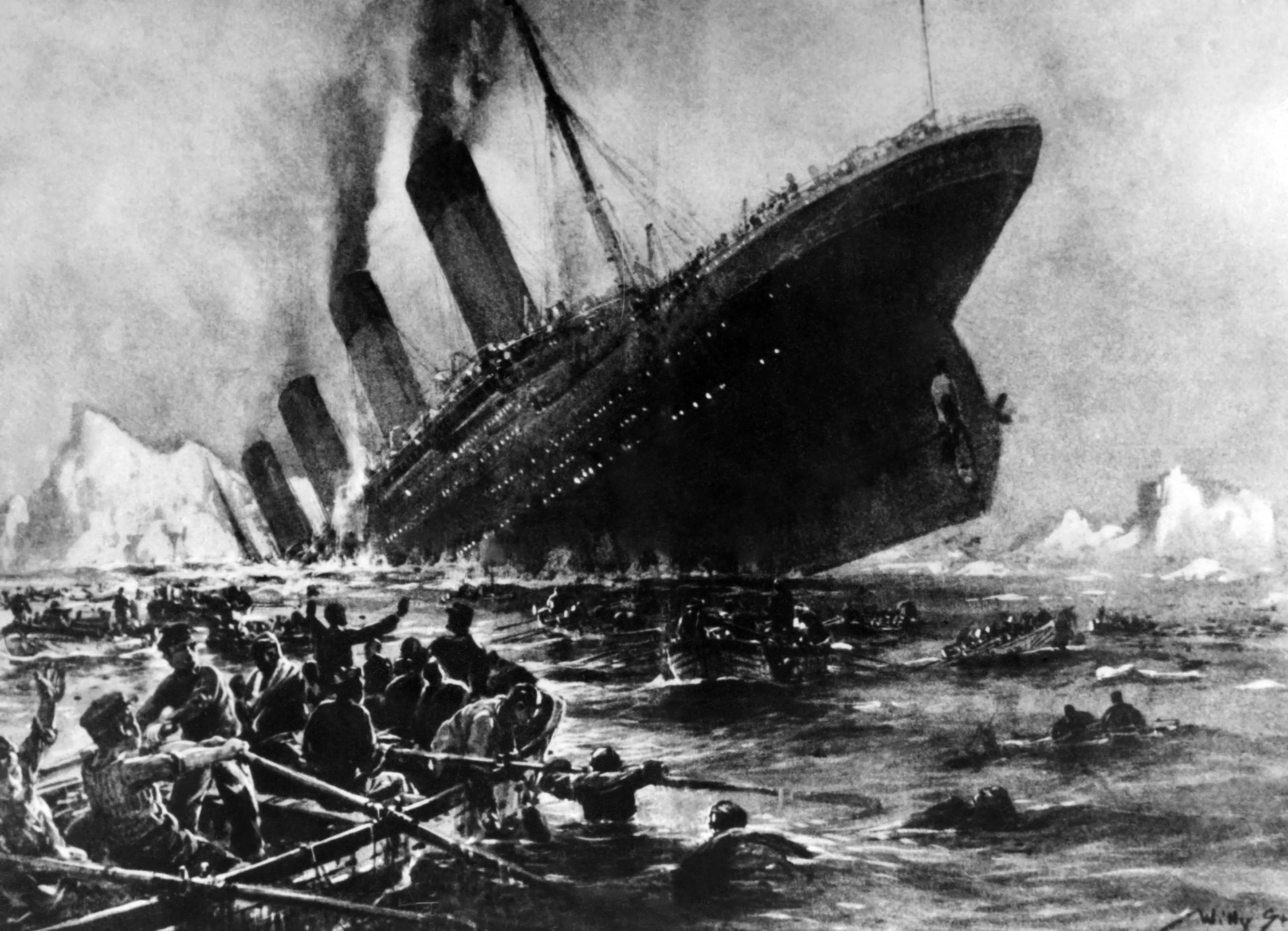 Conspiracy theorists claims Titanic was switched with Olympic