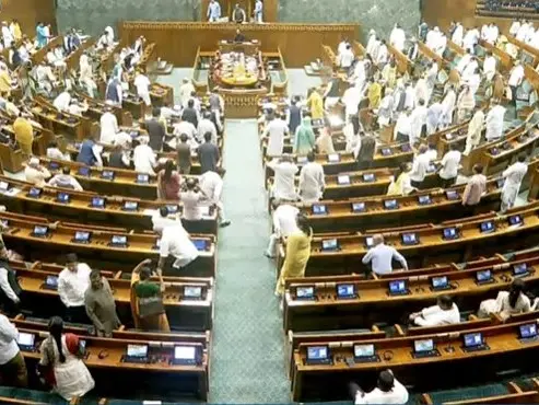 Rajya Sabha passes 'Online Gaming Bill' by voice vote amid opposition uproar Rajya Sabha passes 'Online Gaming Bill' by voice vote amid opposition uproar