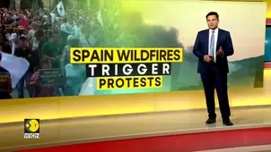 Spain's worst wildfires in 20 years trigger anti-government protests 
