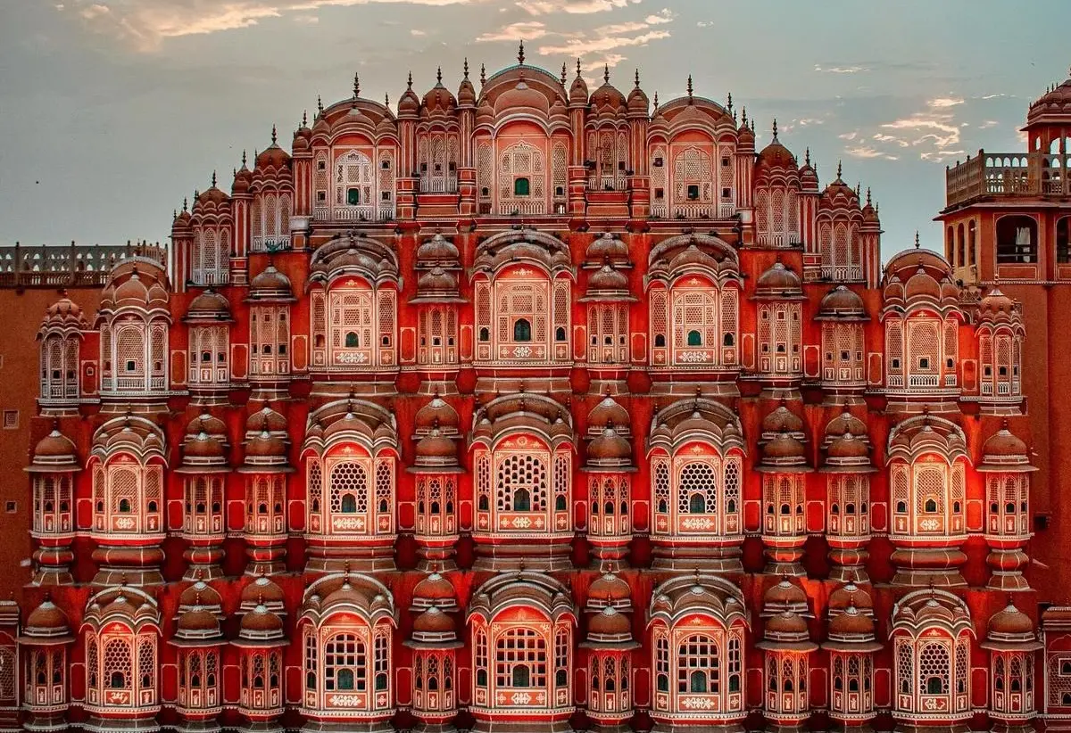 4. Hawa Mahal, Rajasthan