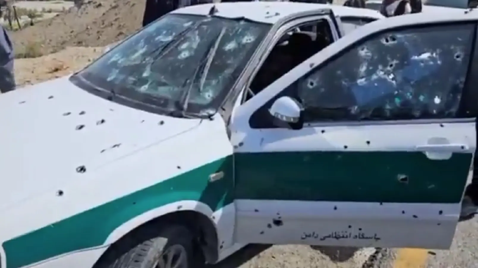 Gunmen kill five policemen in attack on patrol vehicles in Iran