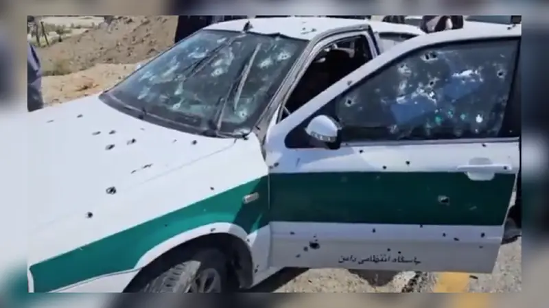 Gunmen kill five policemen in attack on patrol vehicles in Iran Gunmen kill five policemen in attack on patrol vehicles in Iran