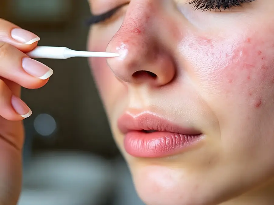 Woman pops pimple in 'triangle of death', ends up with brain infection