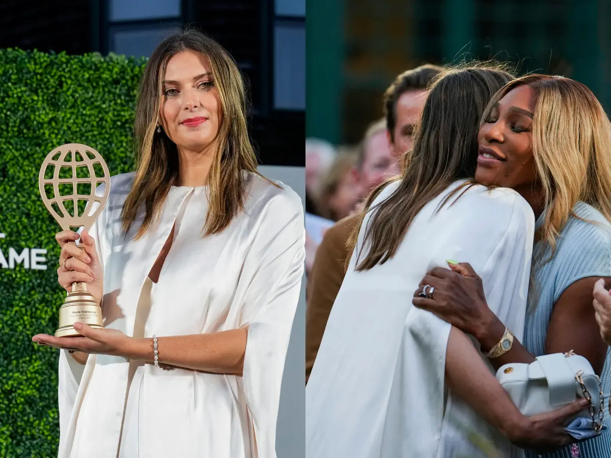Maria Sharapova steps into tennis immortality; inducted into Hall of Fame with 'forever friend' Serena Williams by her side Maria Sharapova steps into tennis immortality; inducted into Hall of Fame with 'forever friend' Serena Williams by her side