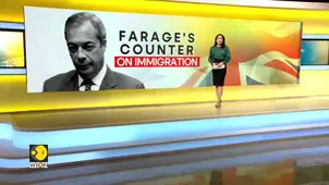 Reform UK leader Nigel Farage floats his own immigration policy