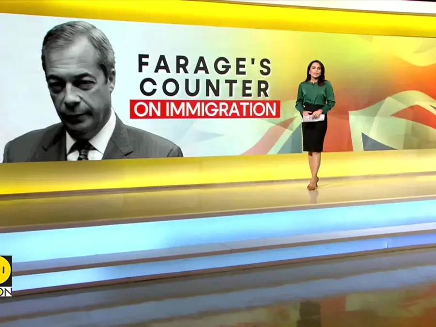 Reform UK leader Nigel Farage floats his own immigration policy