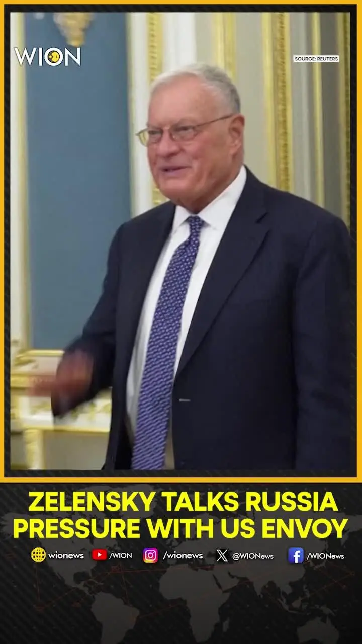 Russia-Ukraine War: Zelensky Discusses Pressure on Russia with US Envoy Kellogg