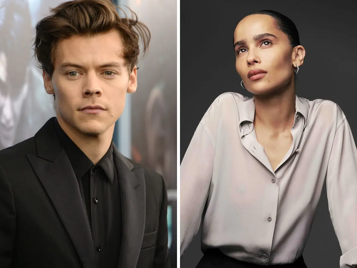 Harry Styles and Zoe Kravitz spark romance rumours after they are spotted kissing at London eatery Harry Styles and Zoe Kravitz spark romance rumours after they are spotted kissing at London eatery