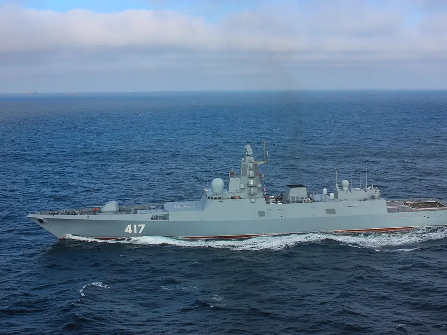 Sea Monster? Russian warship armed with hypersonic missiles launched as Moscow embarks on $100 bn Navy expansion to face rivals in the seas