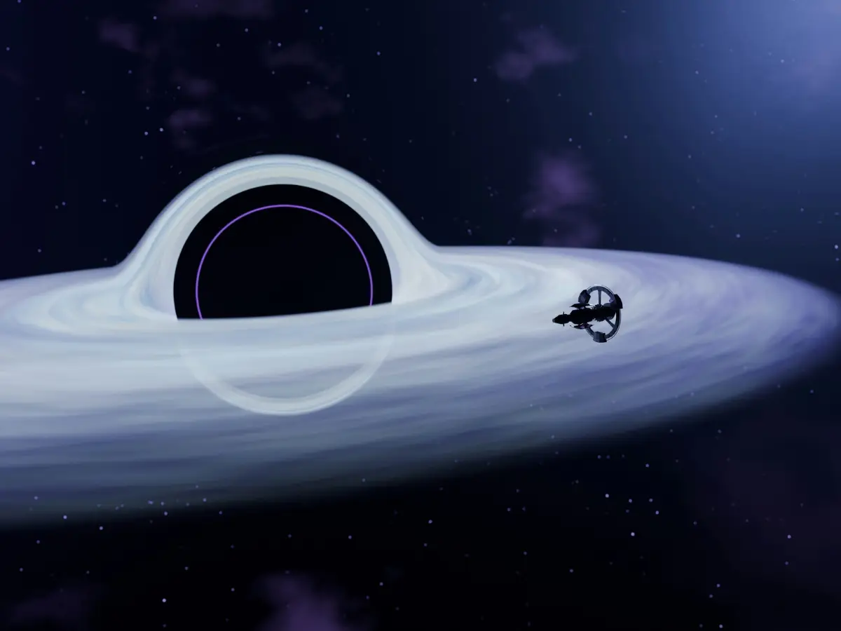 Interstellar object 3I/ATLAS in space