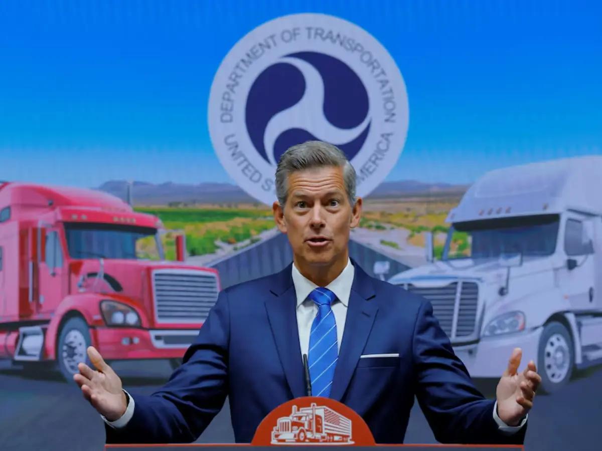 US Transportation Department threatens to cut funding for these 3 states - if truck drivers don’t speak English US Transportation Department threatens to cut funding for these 3 states - if truck drivers don’t speak English