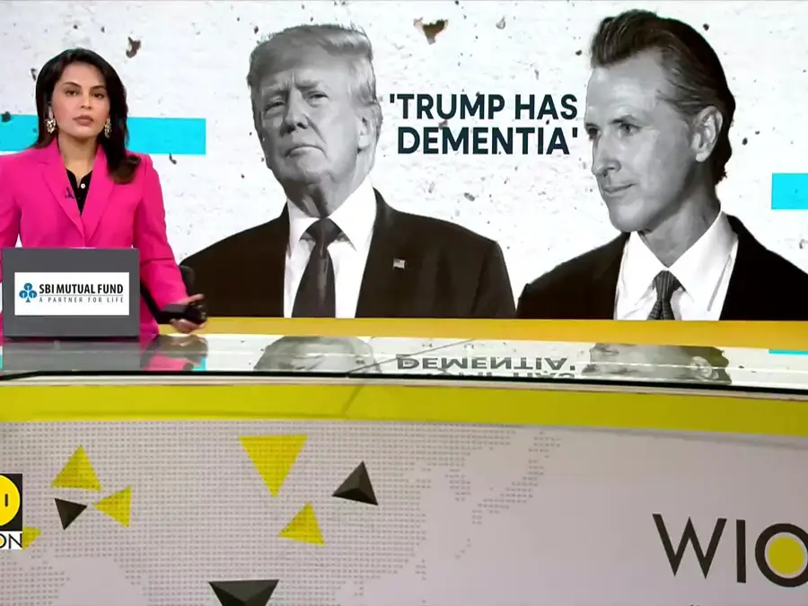 California Gov'r vs President Trump | Gavin Newsom: 'Trump has dementia' 