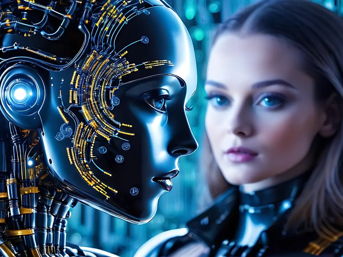 AI rights advocacy discussion image