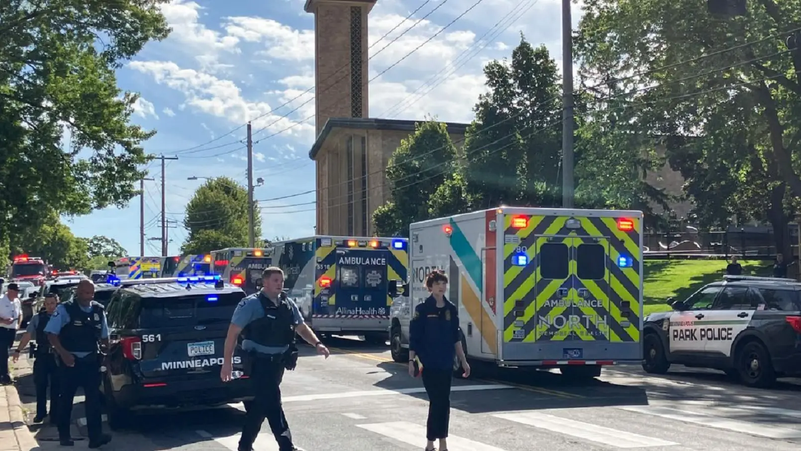Minneapolis shooting: 2 children, aged 8 and 10, killed at Catholic school; shooter dies of self-inflicted gunshot