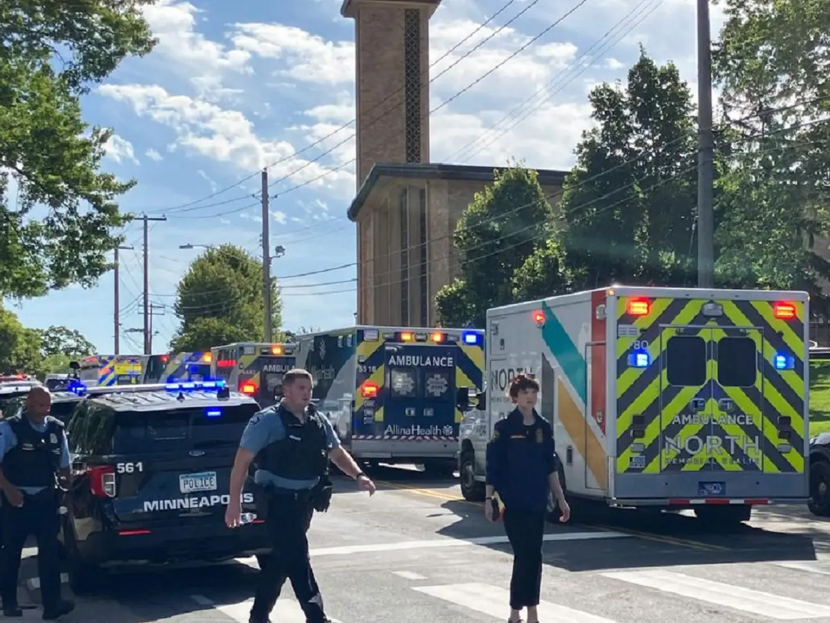 Minneapolis shooting: 2 children, aged 8 and 10, killed at Catholic school; shooter dies of self-inflicted gunshot Minneapolis shooting: 2 children, aged 8 and 10, killed at Catholic school; shooter dies of self-inflicted gunshot