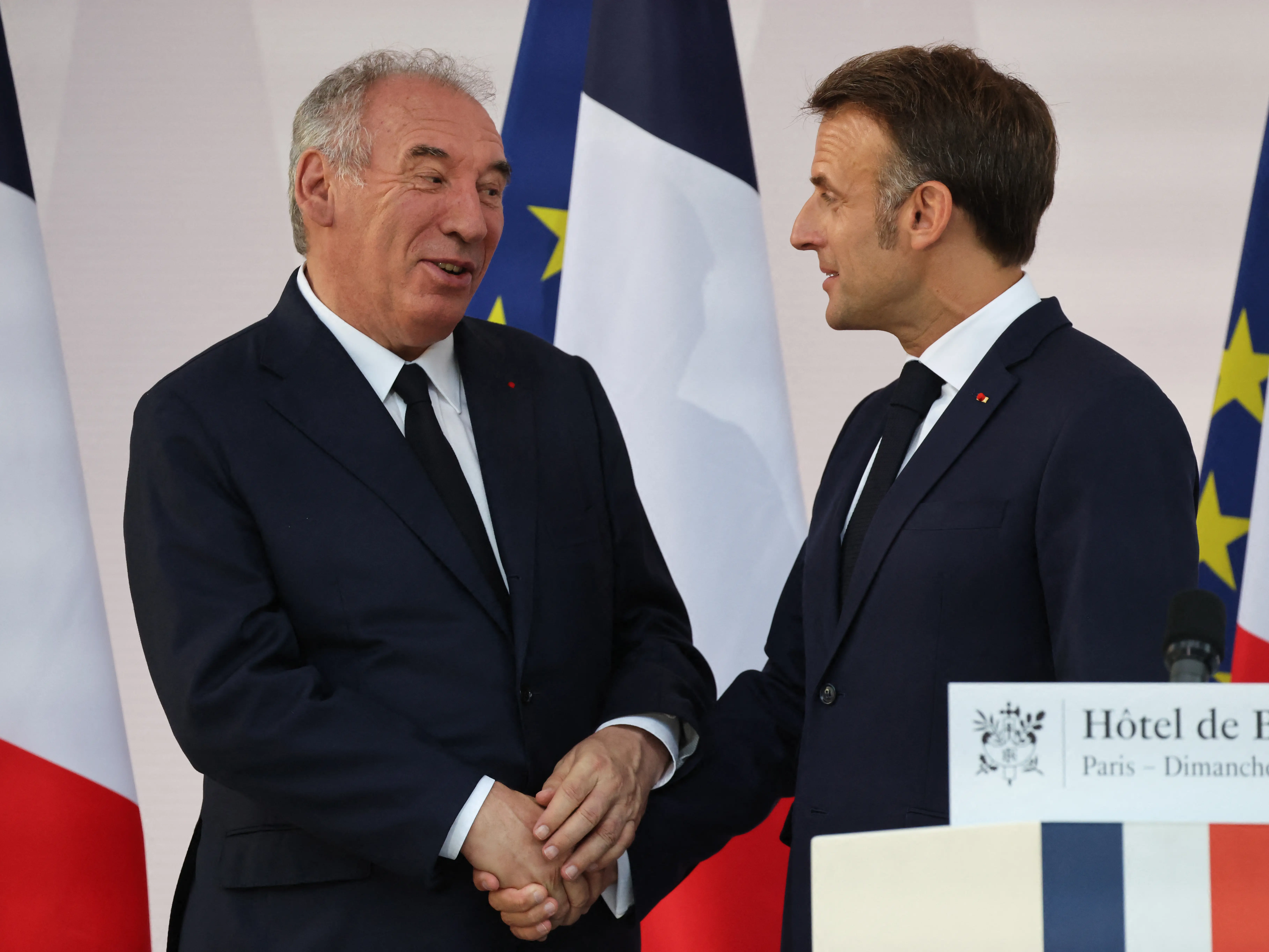 Macron gives 'full support' to embattled French PM Bayrou ahead of confidence vote Macron gives 'full support' to embattled French PM Bayrou ahead of confidence vote
