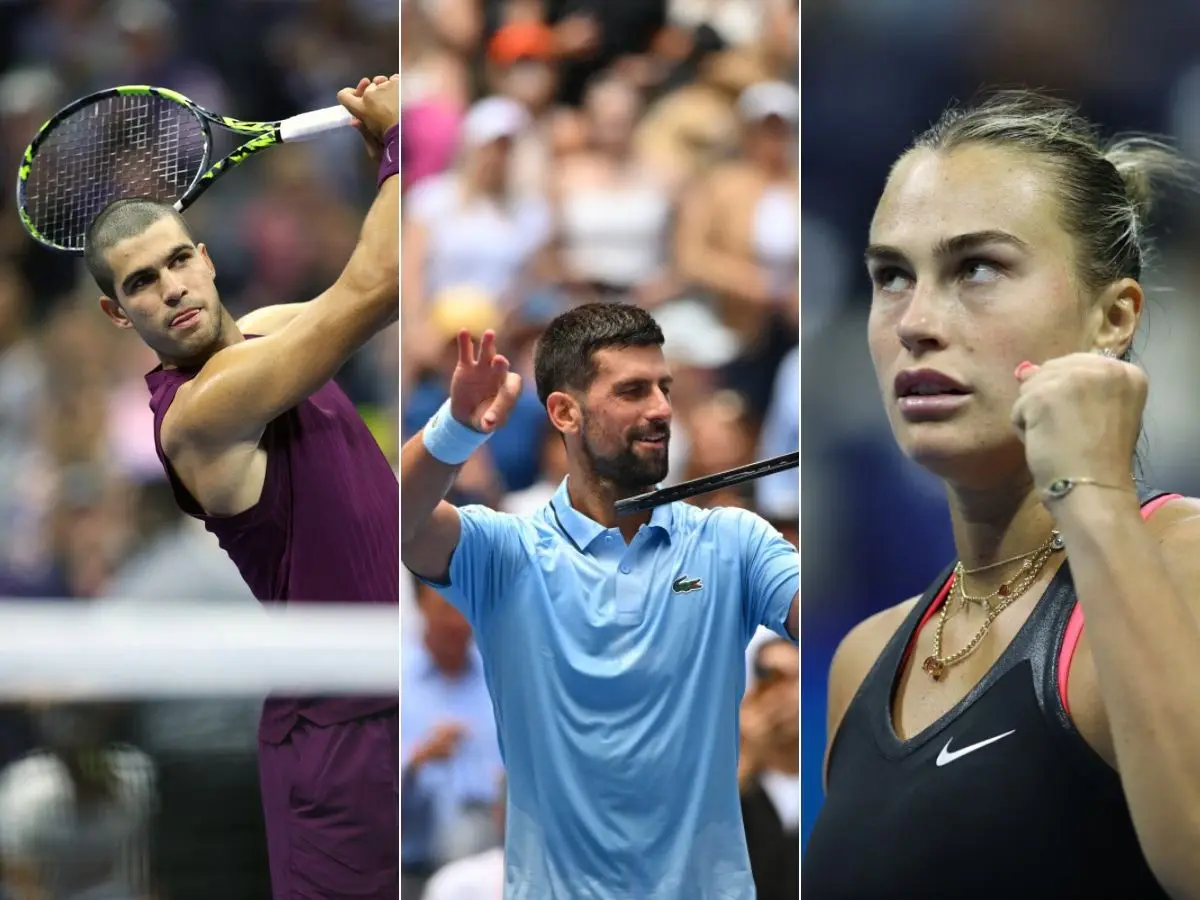 US Open 2025: Alcaraz races to third round, Djokovic survives scare to advance; Sabalenka through