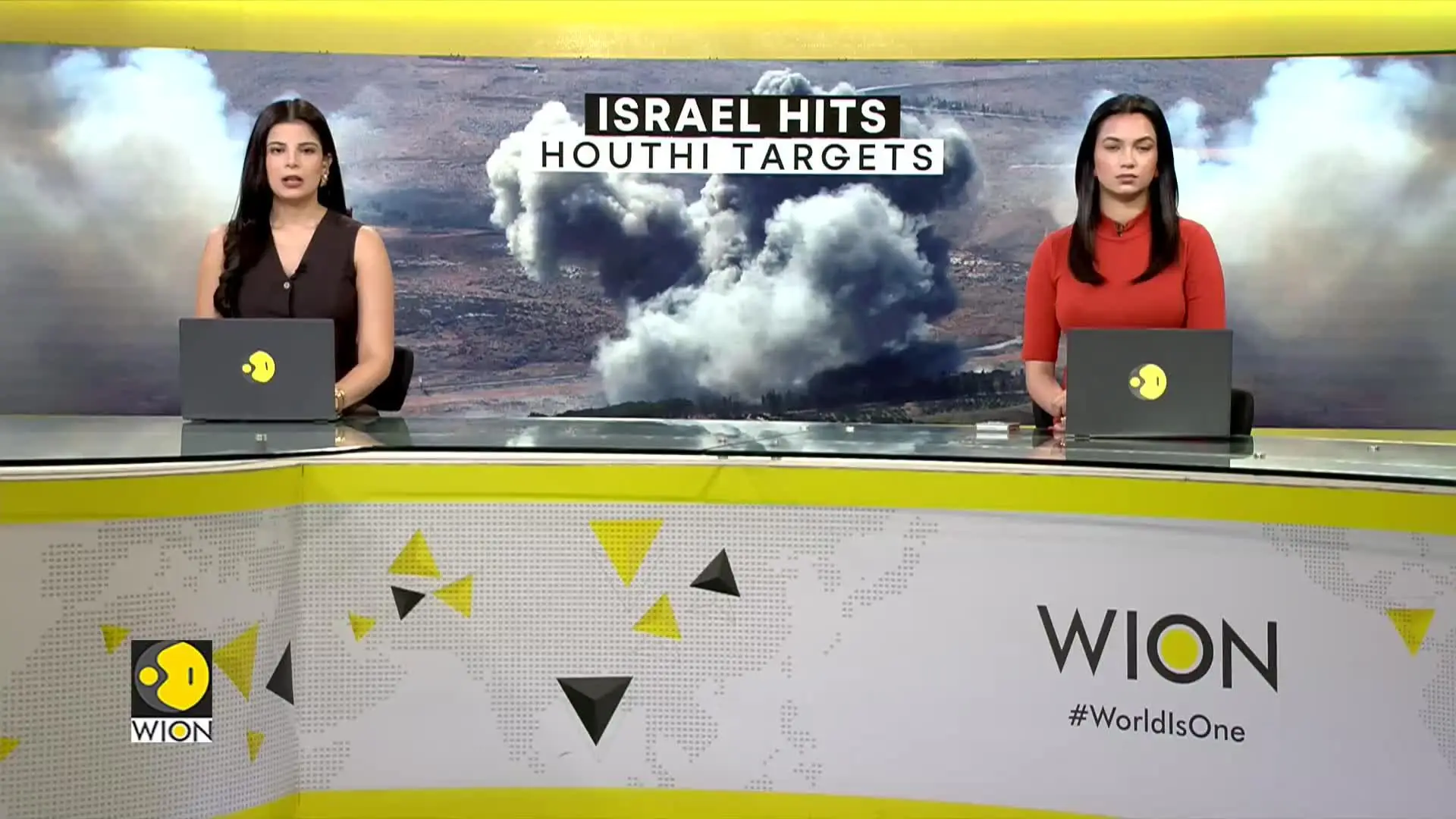 Massive Strike in Yemen; Israeli Airstrike Targets Senior Houthi Officials Near Sanaa | WION