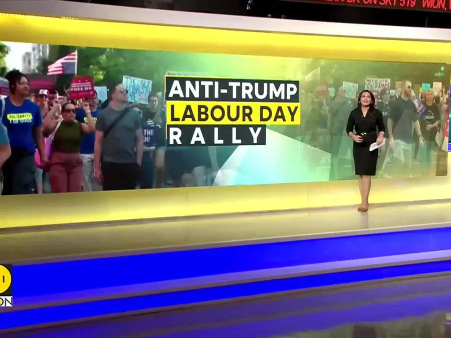 Anti-Trump Labour Day Rallies In US Capital Amid Federal Takeover