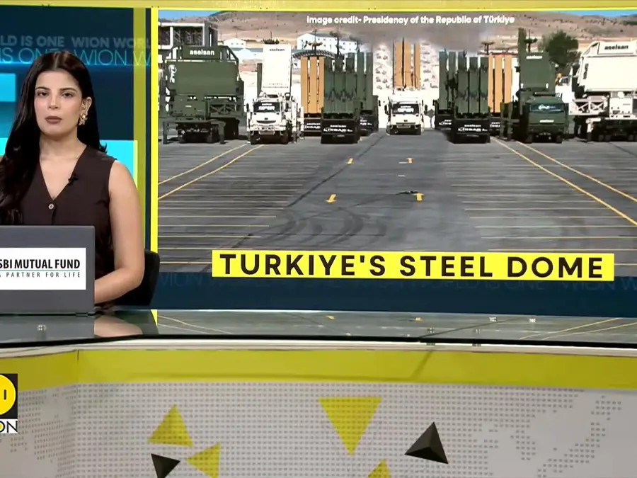 Turkiye Unveils 'Steel Dome' Air Defence System, 47 Air Defence Vehicles Worth $467 Million | WION