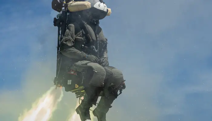 What do fighter jet pilots go through during an emergency ejection?