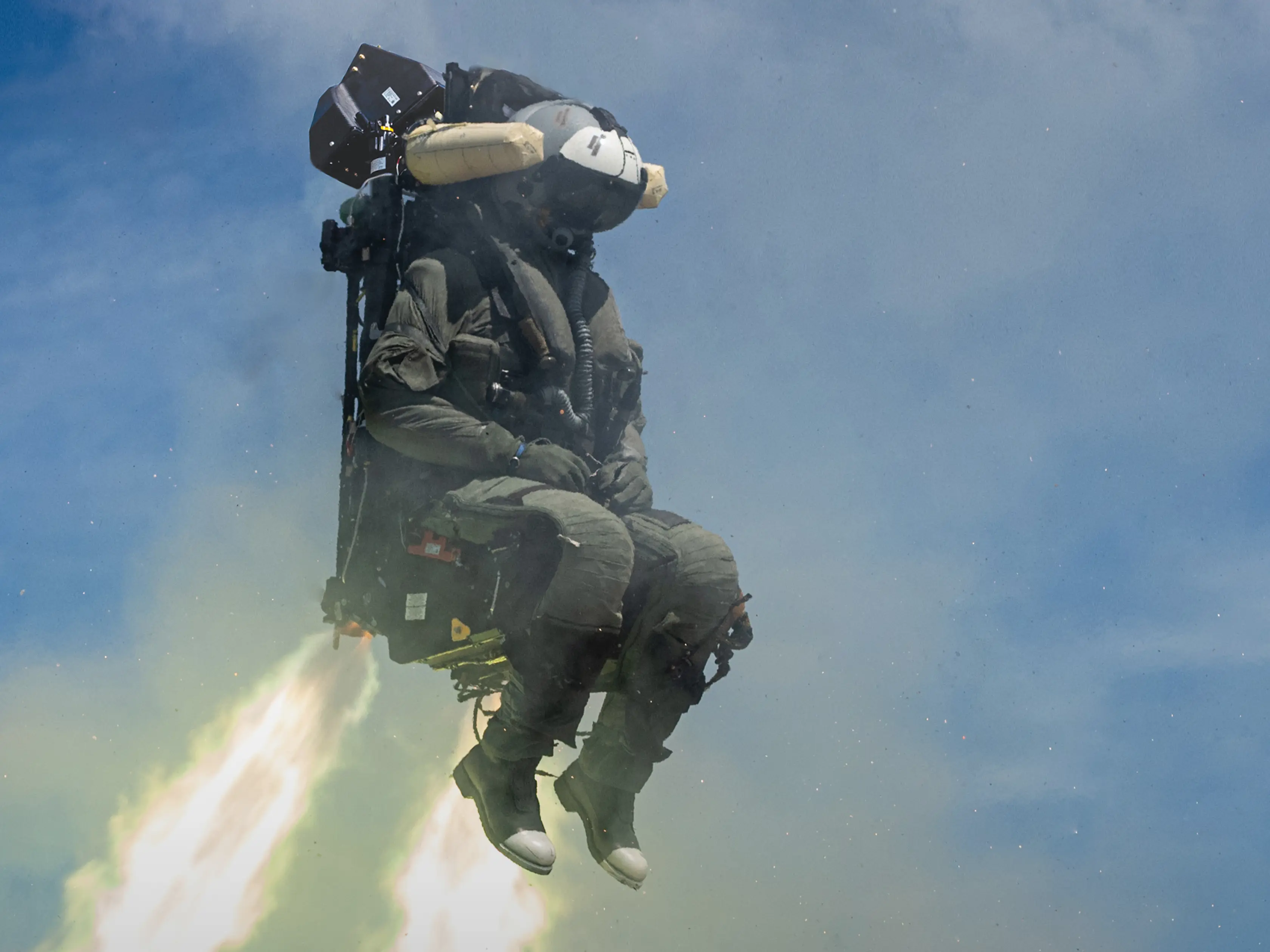 What do fighter jet pilots go through during an emergency ejection?