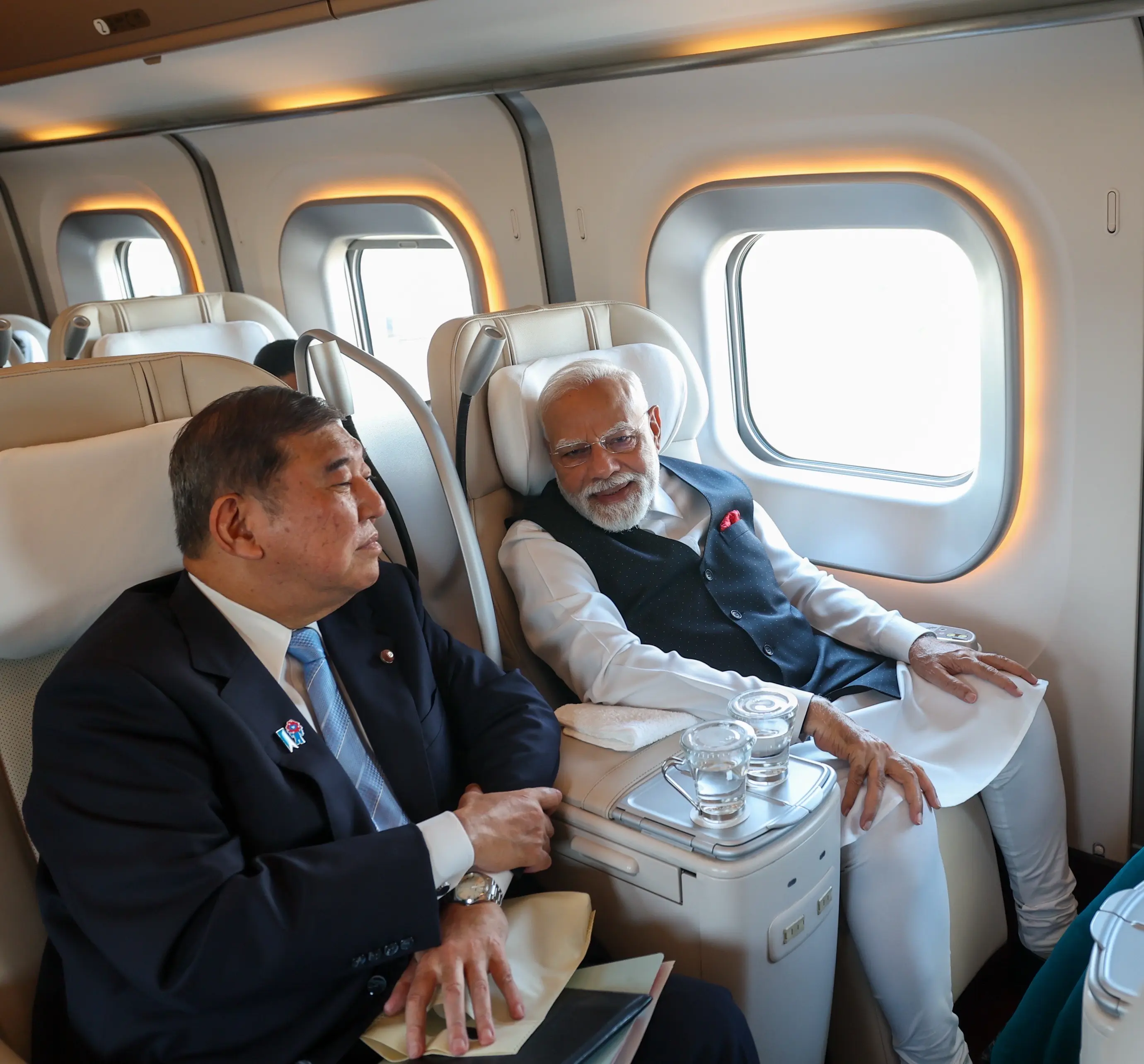 Modi-san, welcome!