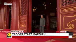 China Victory Day Parade: Xi Inspects Foot, Banner & Armaments Formations 