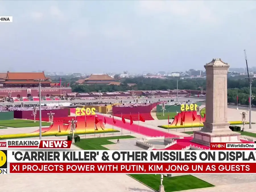China's military parade: Xi hosts largest display of next-gen weapons