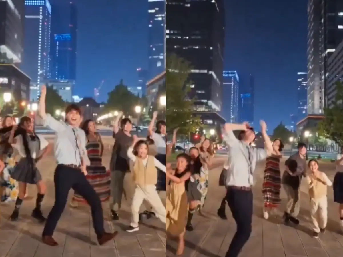 Japanese youth shake a leg to energetic Ganpati beats - Watch