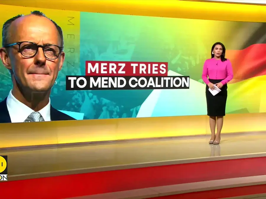 German Chancellor Friedrich Merz Faces Heat on Welfare Cut Plans 
