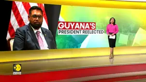 Guyana's President Irfaan Ali has claimed a decisive election victory 