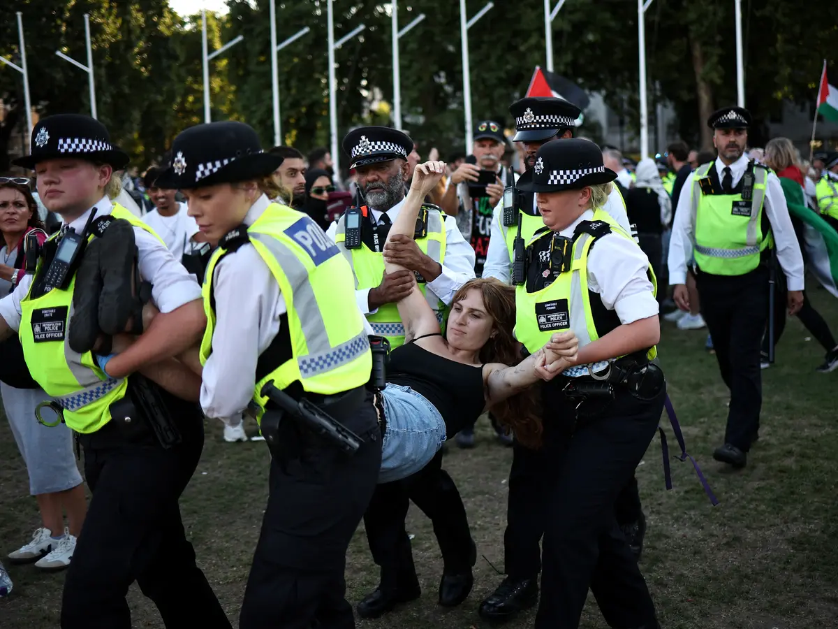 Six Charged in UK for Terror Offenses After Palestine Action Protests