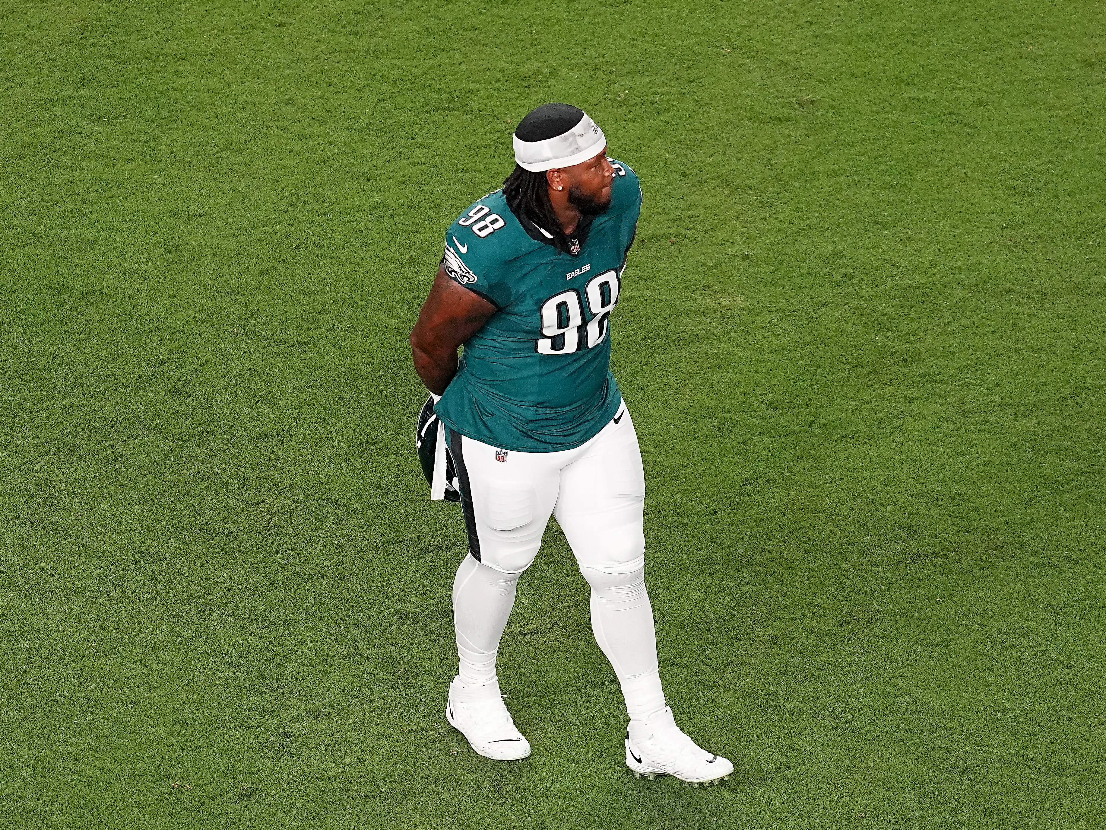 NFL Week 1 TNF: WATCH | Eagles' Jalen Carter ejected for spitting on Cowboys QB Prescott - Will he be suspended? NFL Week 1 TNF: WATCH | Eagles' Jalen Carter ejected for spitting on Cowboys QB Prescott - Will he be suspended?