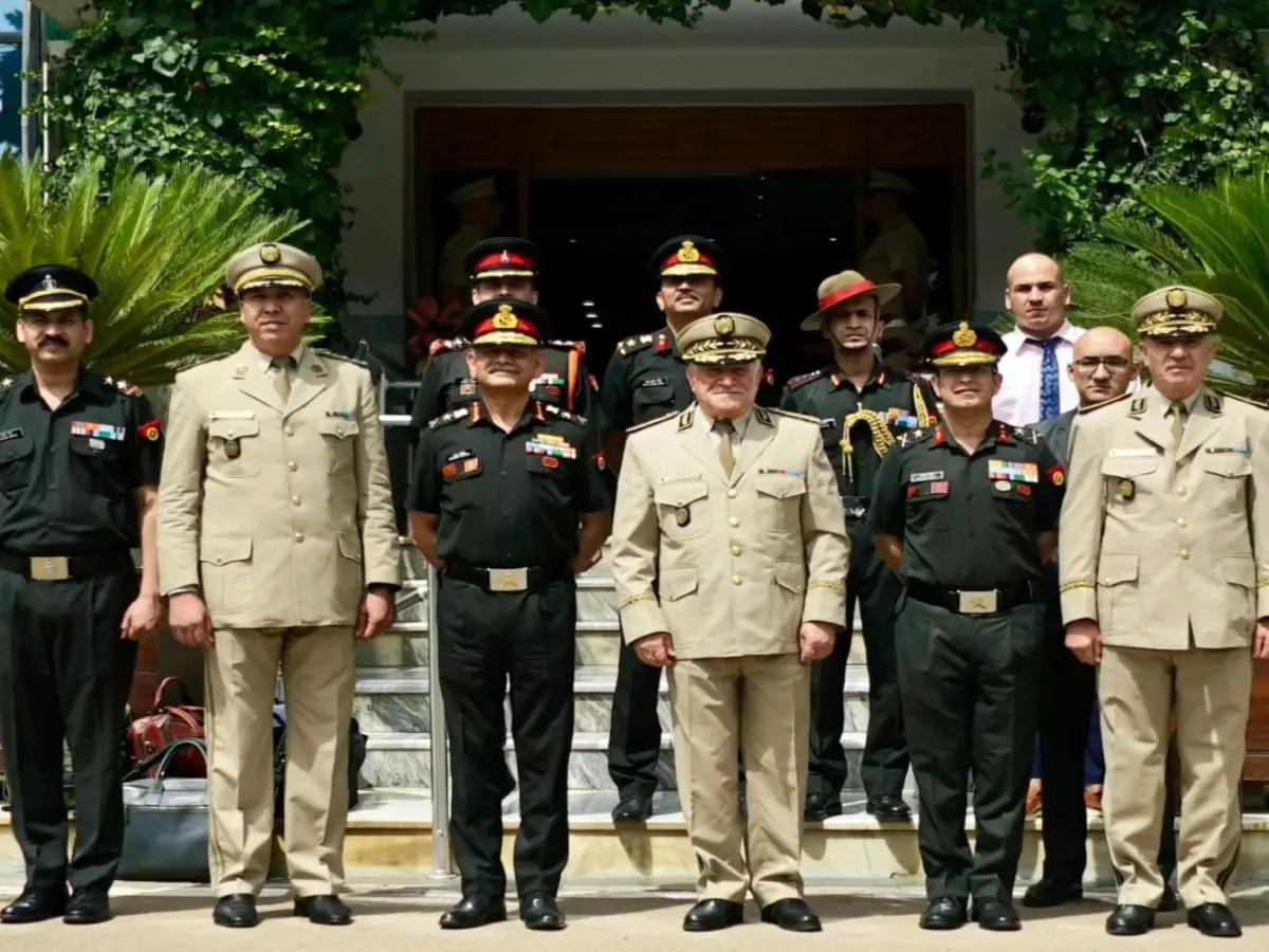 Africa outreach: India Army Chief General Upendra Dwivedi visits Algeria