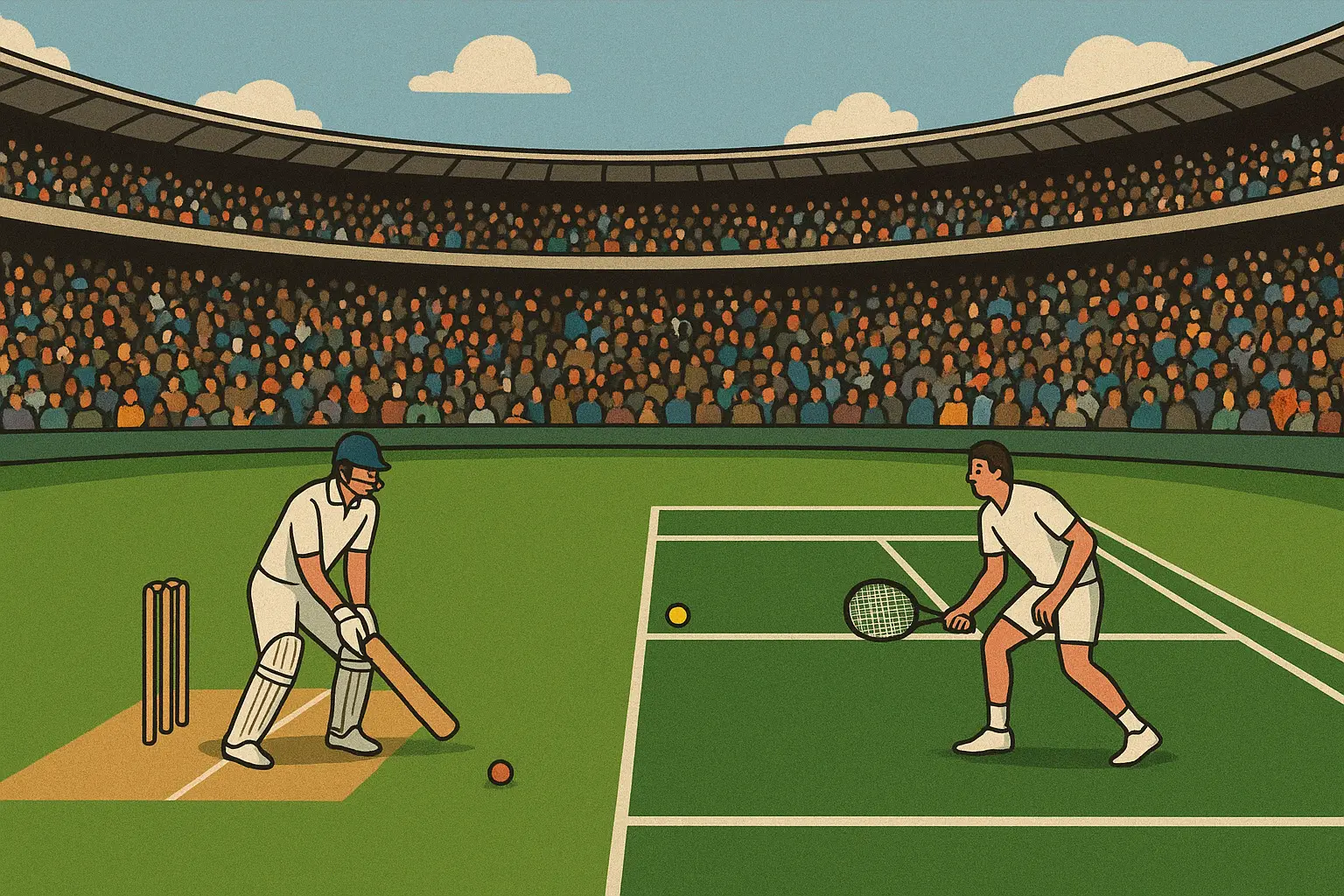 What is the one link that ties cricket and tennis together? EXPLAINED