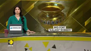 India:  'Kalash' Worth 1.5 Crore Stolen From Red Fort, CCTV Clip Sparks Manhunt
